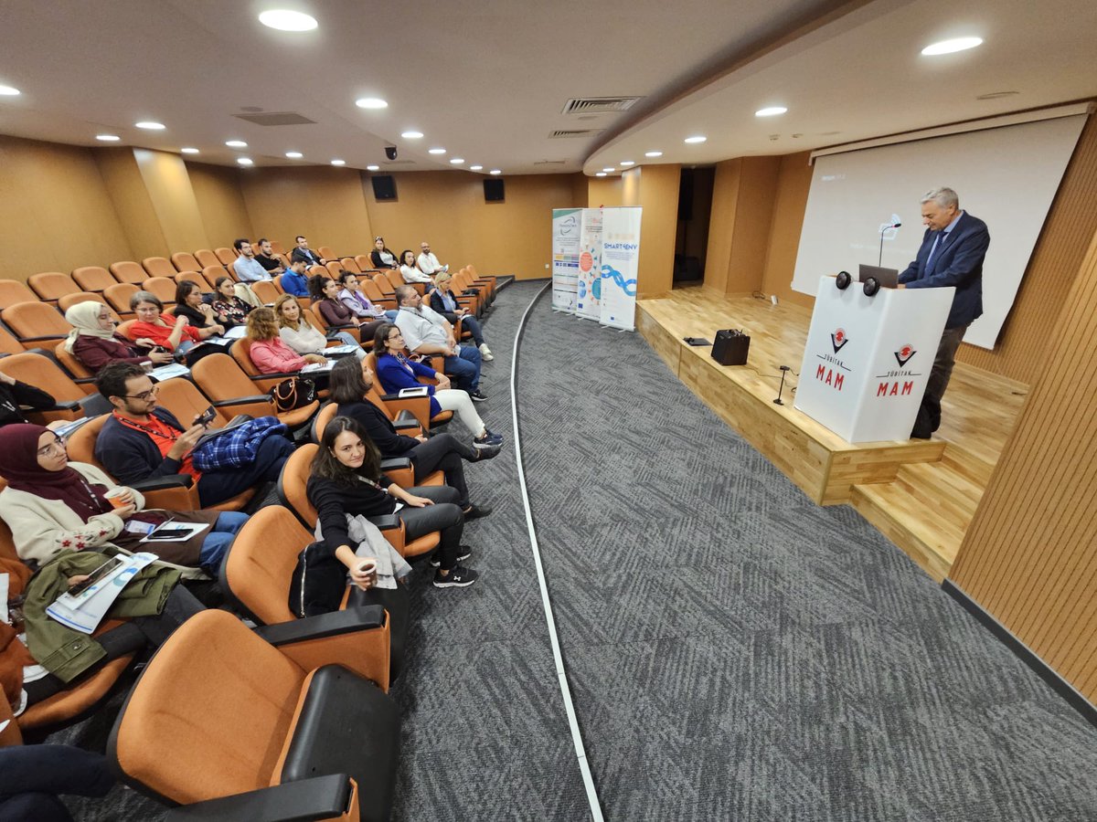 EnvSmart4's tweet photo. #SMART4ENV Innovation Week. Day-4
#StakeholdersInnovationWeek.
Welcome and opening speech. with,
👨🎓 Prof. Kemal Gunes (@tubitakmam)
#SMART4ENV #Turkiye #eu #euevent #SES #SIW #VALZEO #environment #climate #climatechange #eugreendeal #Meditterranean #europe
@Valzeo_23 https://t.co/VVx3hesrdW