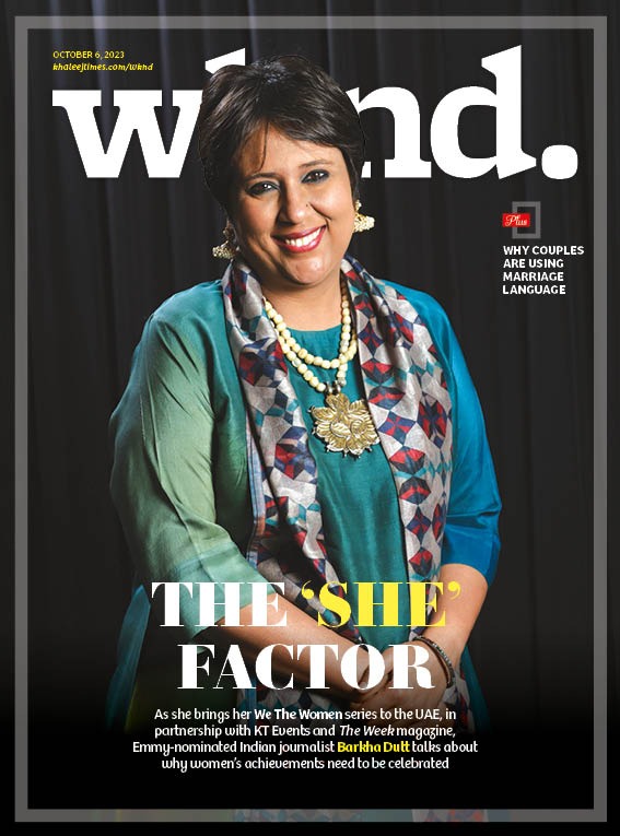 Celebrate women achievers of the #UAE at #WeTheWomen, in association with KT Events and The Week Magazine. 

Success, fame, happiness... can women have it all? What does it mean to be a high achiever? 
What do women bring to leadership? 

As Emmy-nominated journalist Barkha Dutt