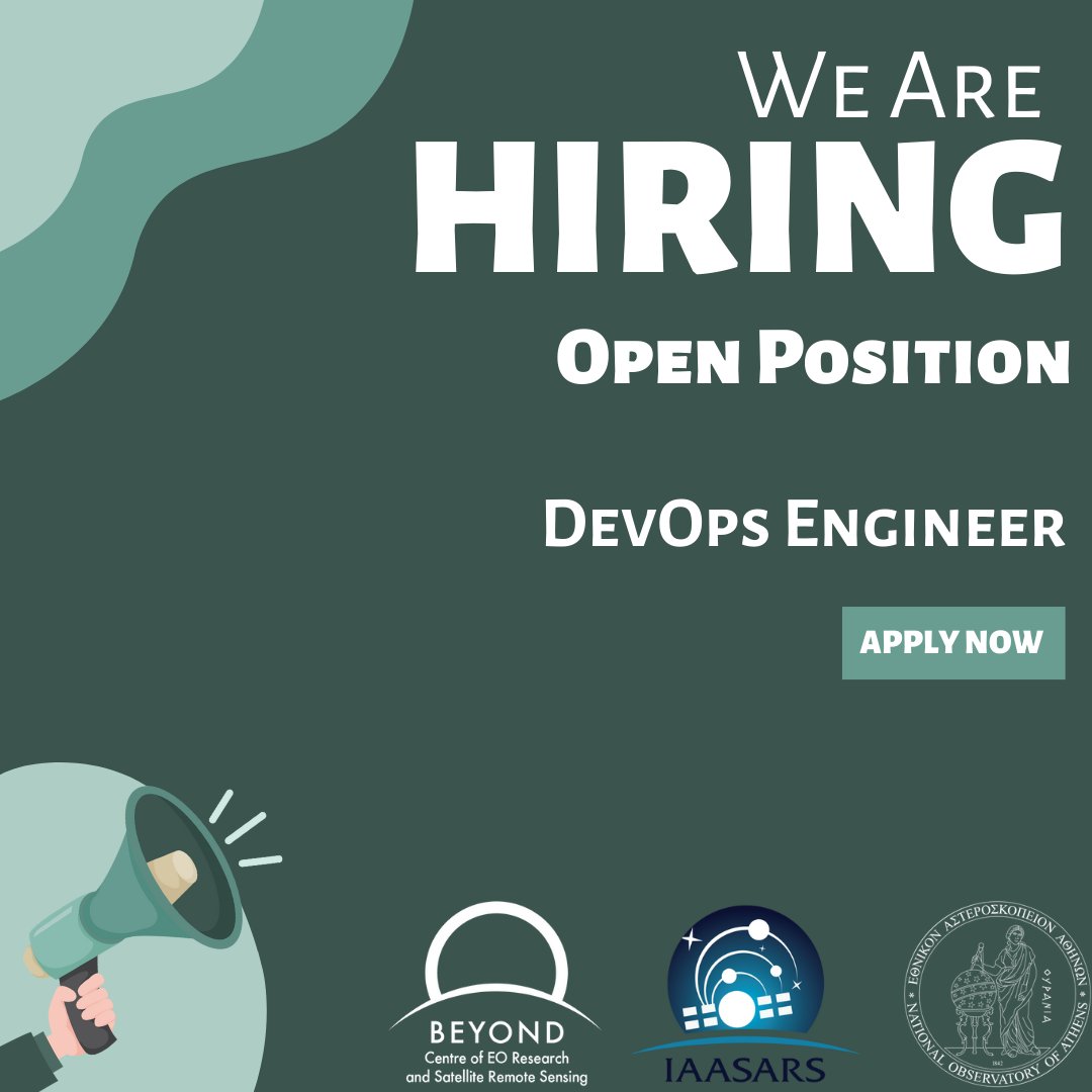 📣#WeAreHiring
Are you looking 👁️ for new job opportunities?
Apply now for DevOps Engineer 👇
beyond-eocenter.eu/index.php/news…
@kontoes1 <a href="/EAA_NOA/">ΕΑΑ</a>