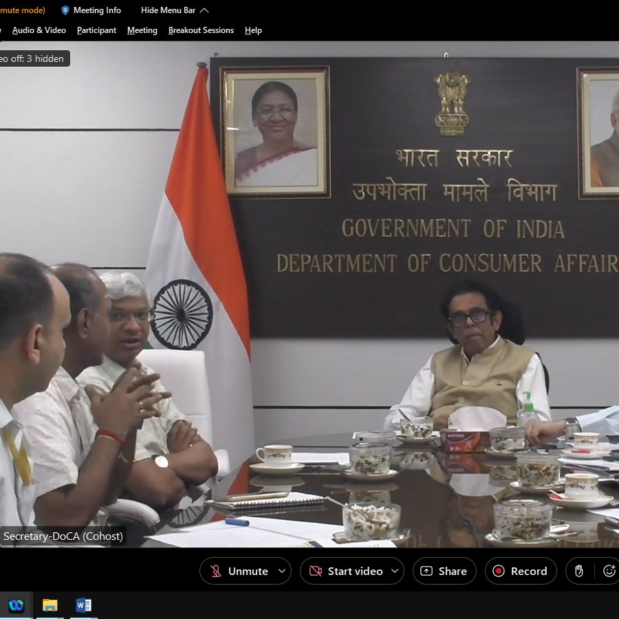 I am thrilled to applaud the students who showcased their brilliant ideas and prototypes for #GreatOnionChallenge at the review meeting today.
Keep innovating and be a source of motivation for others.

<a href="/consaff/">Consumer Affairs</a> <a href="/EduMinOfIndia/">Ministry of Education</a> <a href="/AICTE_INDIA/">AICTE</a> <a href="/mhrd_innovation/">MOE's Innovation Cell- GOI</a>