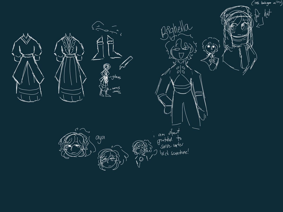 scaraomi_timely's tweet image. | #bubblecat 🫧

i found old doodles of mi genshin oc's omg