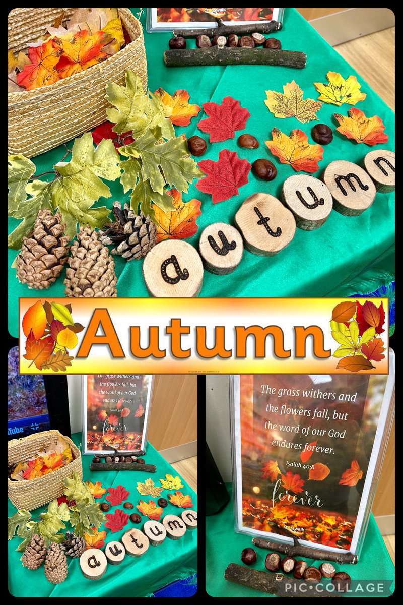 Today, during #StGerardsCollectiveWorship, Reception are thanking God for the season of Autumn 🍂🍁! #StGerardsEYFS #StGerardsRE