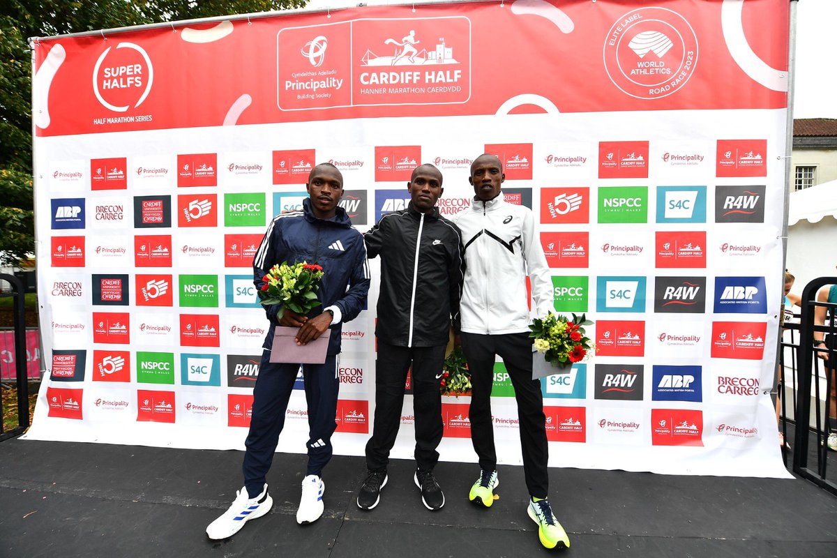 KiminingSK's tweet photo. Happy to be on the podium again @CardiffHalf. In 2016 I won the race on my debut! I always like to return.  🏴󠁧󠁢󠁷󠁬󠁳󠁿🏴󠁧󠁢󠁷󠁬󠁳󠁿❤️❤️ https://t.co/G4Kv8RzhQx