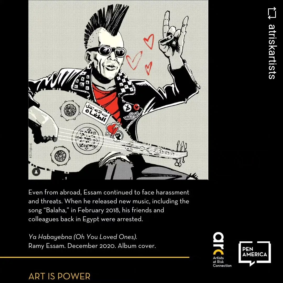 Art Is Power ✊️ report by ARC (Artist at Risk Connection) <a href="/PENamerica/">PEN America</a> .