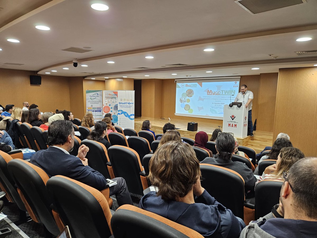 EnvSmart4's tweet photo. #SMART4ENVInnovationWeek. Day-4
#StakeholdersInnovationWeek.
@MycoTWIN Project with,
👨🎓 Dr. Hayrettin Ozer, PhD (@tubitakmam)
#SMART4ENV #Turkiye #eu #euevent #SES #SIW #VALZEO #environment #climate #climatechange #eugreendeal #mediterranean #europ
@Valzeo_23 https://t.co/dNgp2Bvn7M