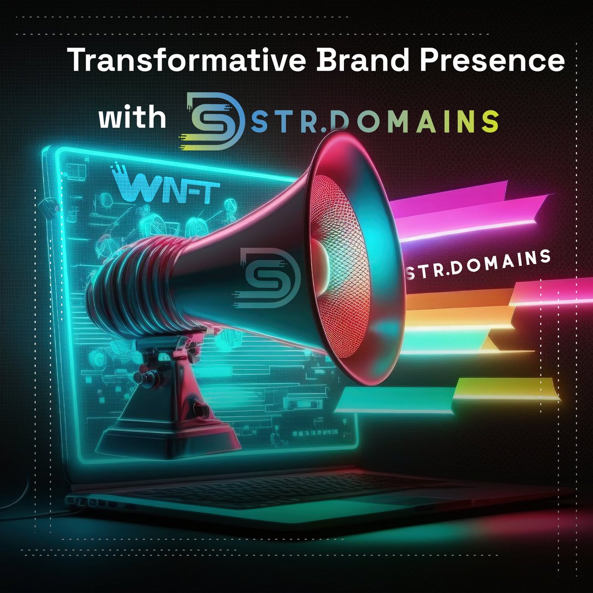 💎Elevate your brand's identity to new heights. 
With an STR Domain, you can reinforce your online presence by embracing  the future of decentralized branding. 
👉 Want to know more? Join our awesome Telegram community: t.me/wNFT_store
#community #blockchain #branding