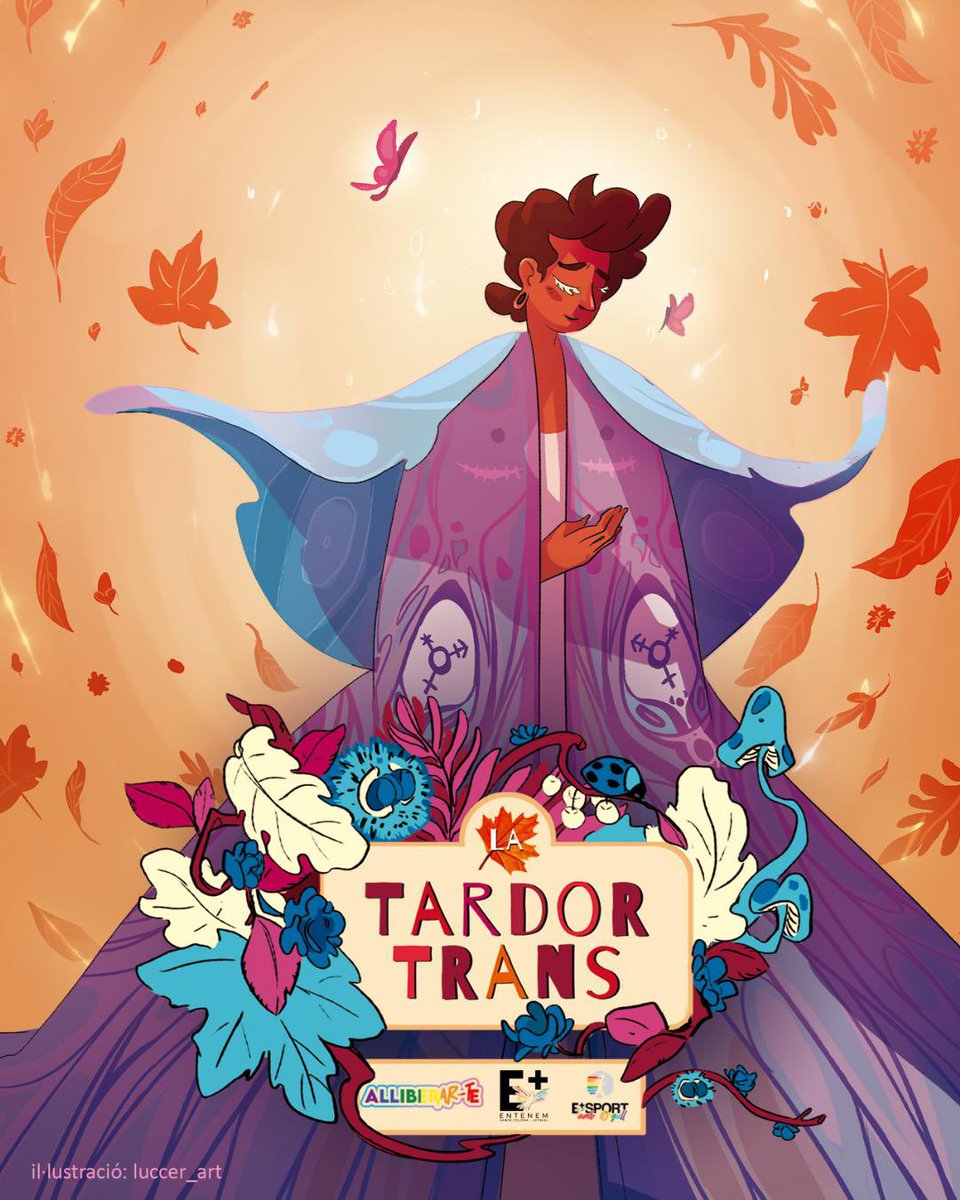🏳️‍⚧️🍂 Com cada any, encetem la nostra #TardorTrans amb molta il·lusió! 

🌰 Activitats, xerrades, tallers, exposicions… I tot, abraçat per l’art i les il·lustracions d’<a href="/ArtLuccer/">Luc Cerverón</a>! ✨

🍁 Atentis a les xarxes per no perdre-us cap detall! Us hi esperem! ✊🏾

#SantaColomaLGTBIQ