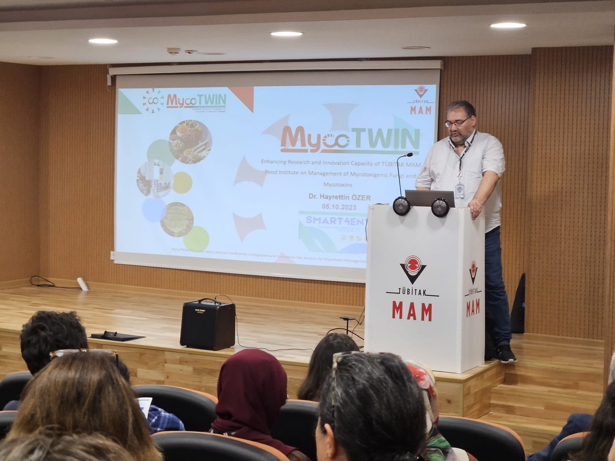 EnvSmart4's tweet photo. #SMART4ENVInnovationWeek. Day-4
#StakeholdersInnovationWeek.
@MycoTWIN Project with,
👨🎓 Dr. Hayrettin Ozer, PhD (@tubitakmam)
#SMART4ENV #Turkiye #eu #euevent #SES #SIW #VALZEO #environment #climate #climatechange #eugreendeal #mediterranean #europ
@Valzeo_23 https://t.co/dNgp2Bvn7M