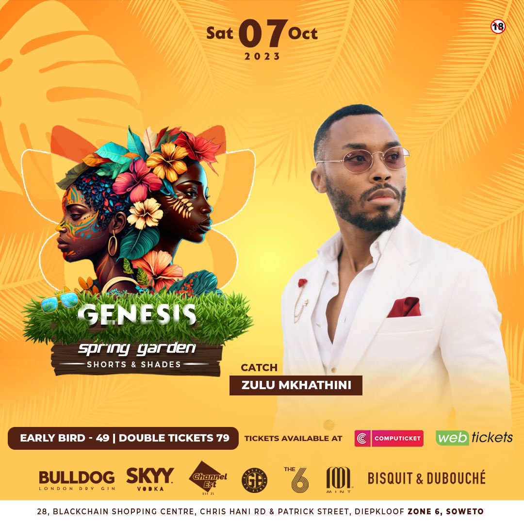 GenesisEventsSA's tweet image. Shayimoto Hitmaker @zulumkhathini will be Live @Zone6Venue 

Join us by getting your tickets ready! 
computicket-boxoffice.com/e/genesis-spri…

#GenesisSpringGarden #ShortsAndShades
