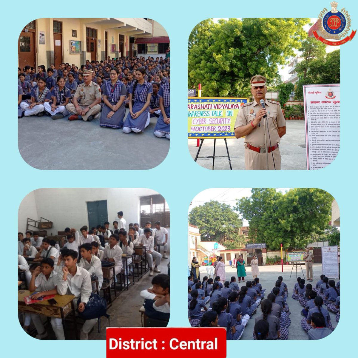 DCP Central Delhi tweet media