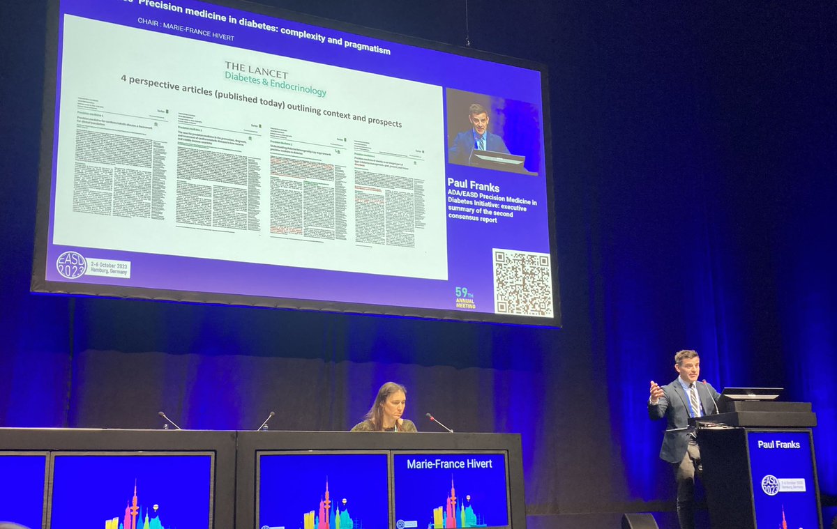 Callam Davidson (@callam_editor) on Twitter photo Precision medicine in diabetes - <a href="/ShivaniM_KC/">Shivani Misra</a> and <a href="/paulwfranks/">Paul Franks</a> discuss new papers published today in <a href="/TheLancetEndo/">The Lancet Diabetes & Endocrinology</a> #EASD2023 Precision medicine in diabetes - <a href="/ShivaniM_KC/">Shivani Misra</a> and <a href="/paulwfranks/">Paul Franks</a> discuss new papers published today in <a href="/TheLancetEndo/">The Lancet Diabetes & Endocrinology</a> #EASD2023