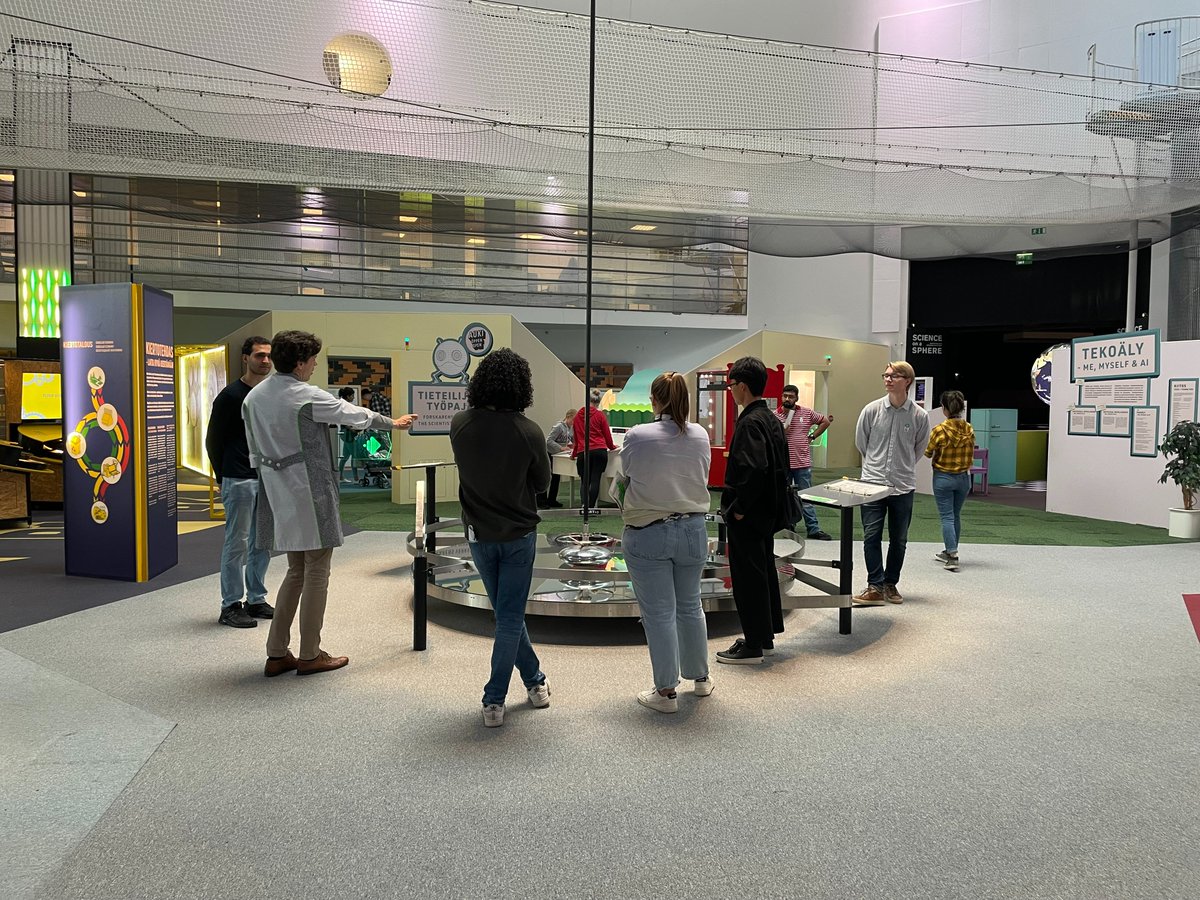 Several photos from our exciting visit to the Finnish Science Centre Heureka earlier this year 🤩 CHECK OUT the video via the link ➡️ instagram.com/p/Cxx-Pr8orPc/
<a href="/Heurekafi/">Heureka</a> #heureka #science #sciencecentre #mmd #mmd_aalto #aaltouniversity #aaltochem #research #kurotuksia