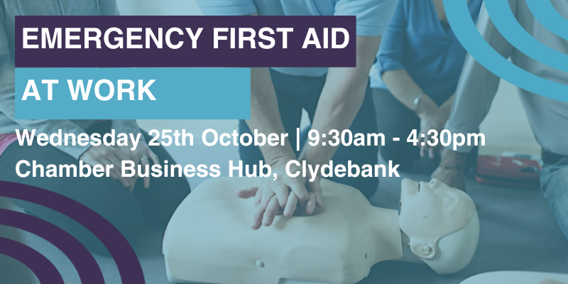 DON'T MISS! Emergency First Aid at Work - October 25th!

This one-day EFAW qualification will equip participants with basic life-saving first aid skills and an understanding of workplace health and safety regulations.

Register here: eventbrite.co.uk/e/emergency-fi…