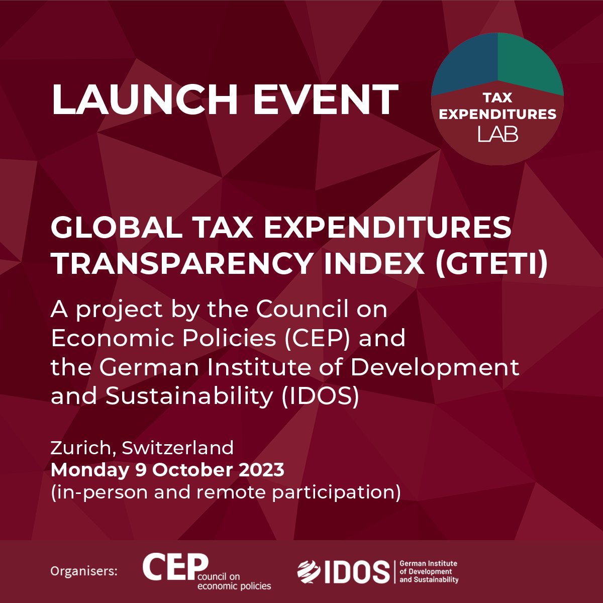 Council on Economic Policies tweet media