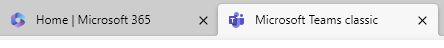 Did you spot that Teams on the web tab is now called Teams Classic?  #MicrosoftTeams #NewTeams