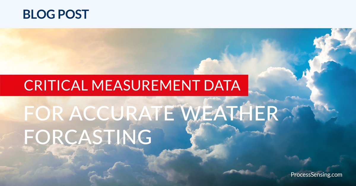 ProcessSensing's tweet image. 🌦️ Weather Forecasting Redefined: Discover the role of Rotronic&apos;s meteorological instruments in the science of meteorology. Stay ahead with our precise measurement solutions for harsh meteorological applications! #Meteorology #WeatherMeasurement 
➡ bit.ly/3teMcJj