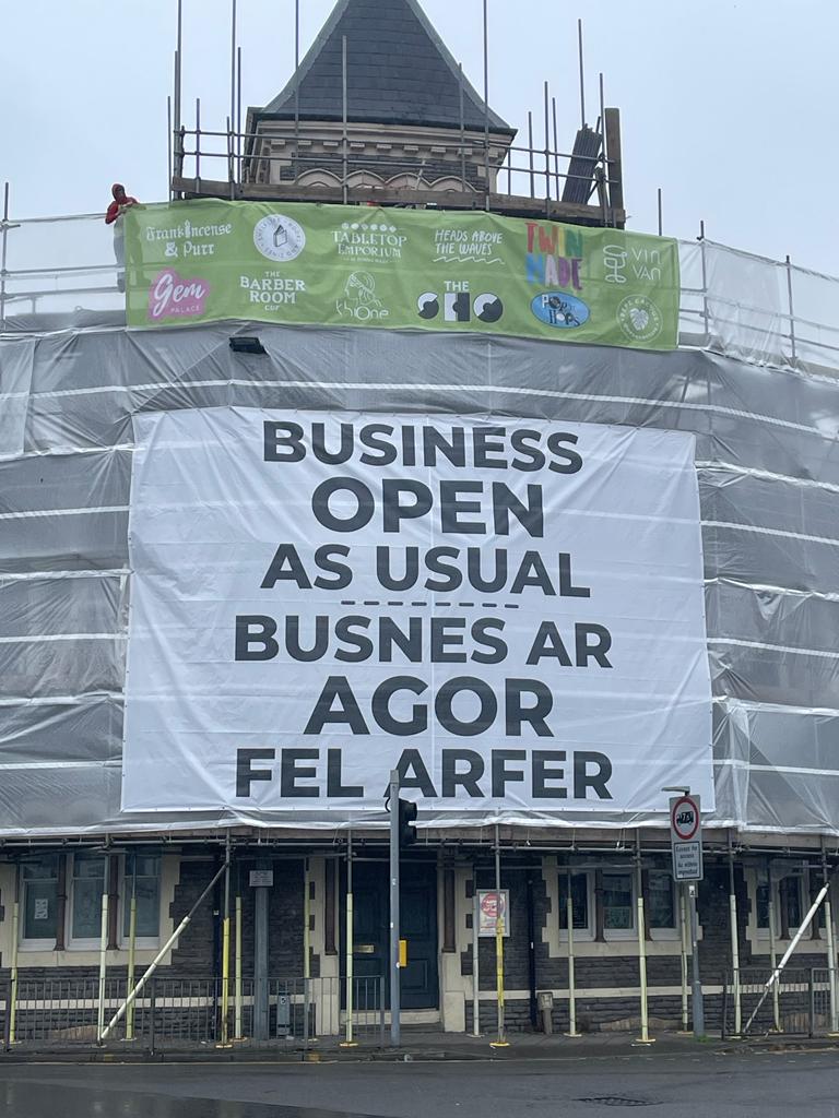 The Corp Market (@corpmarketcdf) on Twitter photo Annnd we are back. 
Business Open As Usual
Busnes Ar Agor Fel Arfer
See you from 10am! 
<a href="/shelflifecdf/">Shelf Life Books & Zines</a> <a href="/sgk69/">Sean Kerr</a> Pepe Cactuss @khione_vegato The Barber Room <a href="/theshogallery/">THE SHO Gallery/Shop</a> frankincense And Purr <a href="/HATW_uk/">HeadsAboveTheWaves</a> <a href="/Twin_Made/">Twin Made - Offical Sport Knitter</a> <a href="/vinvancymru/">Vin Van Cymru</a> @popnhops <a href="/FumbleFolks/">Fumble Folks - our Fey Realm Kickstarter is LIVE!</a> Annnd we are back. 
Business Open As Usual
Busnes Ar Agor Fel Arfer
See you from 10am! 
<a href="/shelflifecdf/">Shelf Life Books & Zines</a> <a href="/sgk69/">Sean Kerr</a> Pepe Cactuss @khione_vegato The Barber Room <a href="/theshogallery/">THE SHO Gallery/Shop</a> frankincense And Purr <a href="/HATW_uk/">HeadsAboveTheWaves</a> <a href="/Twin_Made/">Twin Made - Offical Sport Knitter</a> <a href="/vinvancymru/">Vin Van Cymru</a> @popnhops <a href="/FumbleFolks/">Fumble Folks - our Fey Realm Kickstarter is LIVE!</a>