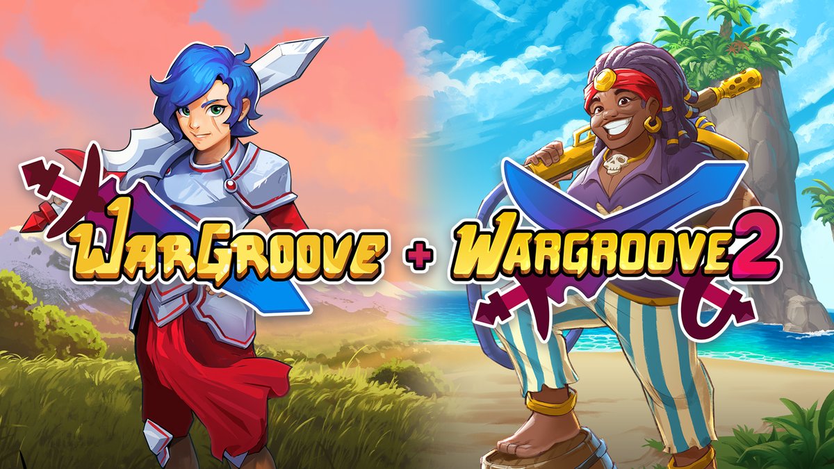 WargrooveGame's tweet photo. Sooooo, we made a mistake.

We kinda accidentally did a sale overlap, so for the next 2 HOURS 30 MINUTES the Wargroove + Wargroove 2 Bundle on Steam is stupid cheap.

🤫 But shhhh.

Wargroove 2 launches TODAY at 12:00 BST / 13:00 CEST / 19:00 CST / 22:00 AEDT / 07:00 EDT https://t.co/9uWN8su3eL
