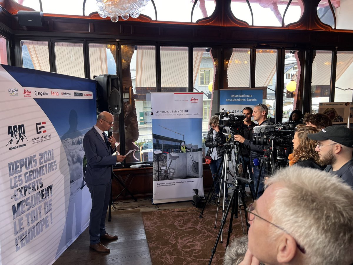 Jean Perillat nous présente Teria, société à mission, qui déploie son expertise au service de la mesure du mont Blanc depuis 2008.

#mesuredumontblanc #Aventure4810 #MontBlanc #GeometreExpert