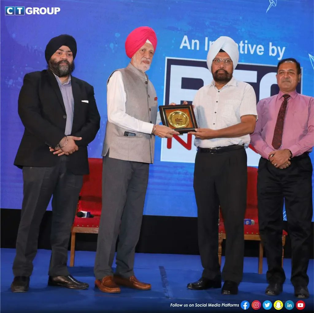 CTGroupshahpur's tweet photo. CT Group proudly welcomed PTC Academic Stars to the grand Sardarni Manjit Kaur Auditorium.
@cjschanni
@manbir_s
@ptcnews
#CTGrouo #bestcollege #ptcacademicstars #academicstars #achivement
#studentsachievement #education
#ptc #shahpur #southcampus https://t.co/qa6pbTiqk3