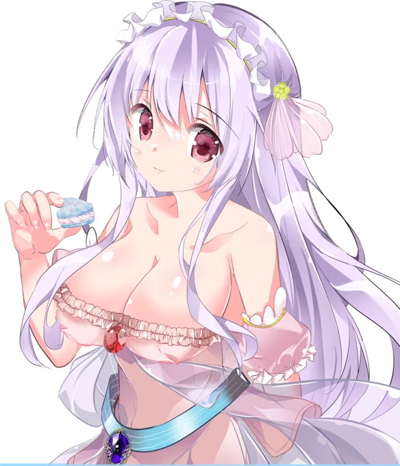 団長さんも食べますか?? #じゃぶマイ #花騎士 #フラワーナイトガール