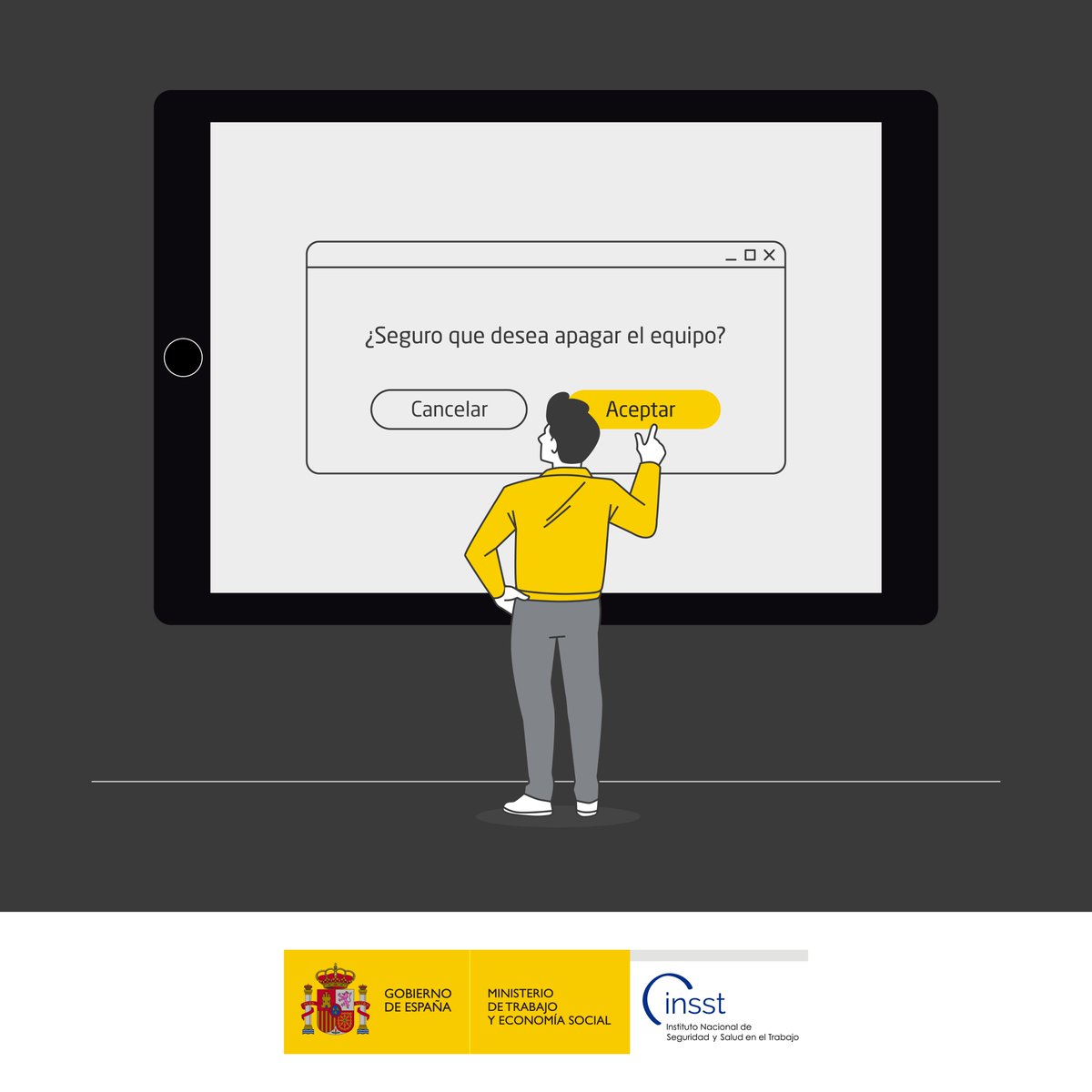 INSST_MITES_GOB's tweet photo. El derecho a la #DesconexiónDigital contribuye a   garantizar:

✅El derecho al descanso
✅El equilibrio entre la vida laboral, familiar y personal
✅Una protección eficaz de la seguridad y salud

👉 https://t.co/gVI7Dh6Zee
Fuera de la jornada laboral   #PulsaOffParaEstarO https://t.co/b8Yvj2do1c