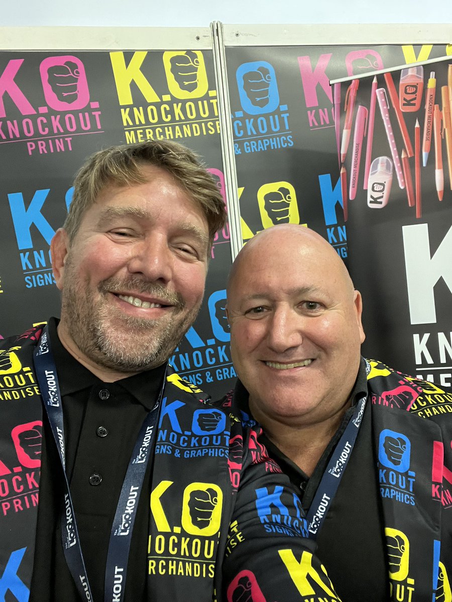 KnockoutPrint's tweet image. Stand 169 @ #KentConstructionEXPO please come and say hi ! #knockoutprint #knockoutmerchandise #knockoutsigns