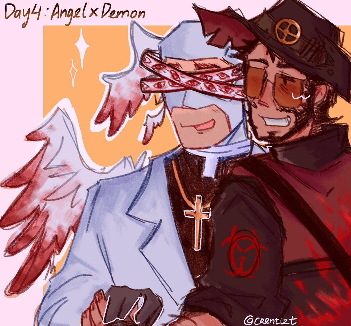 67inchez's tweet image. cringetober day four #TF2 #TF2freaks #TeamFortress2 #sniperspy #cringetober2023