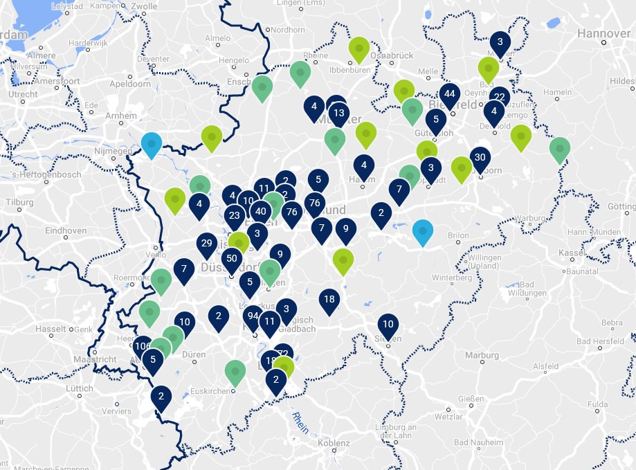KI-gestütztes Echtzeit-Monitoring von Nachrichten aus aller Welt und weitere innovative KI-Projekte neu auf  unserer KI-Landkarte. 🗺️📍

Auch im September haben es wieder spannende KI-Projekte aus #NRW auf unsere KI-Landkarte geschafft. ➡️ki.nrw/ki-landkarte/#/