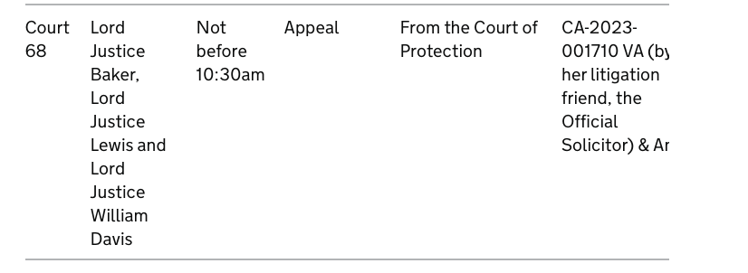 Open Justice Court of Protection Project tweet media