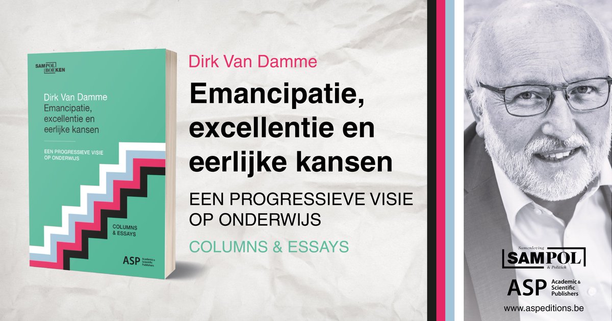 Op deze #dagvandeleerkracht zetten we graag het boek 'Emancipatie, excellentie en eerlijke kansen' van @VanDammeEDU in de spots. Een boek waarin de (op)waardering voor de leerkracht centraal staat. 📖 👉 aspeditions.be/en/book/emanci…