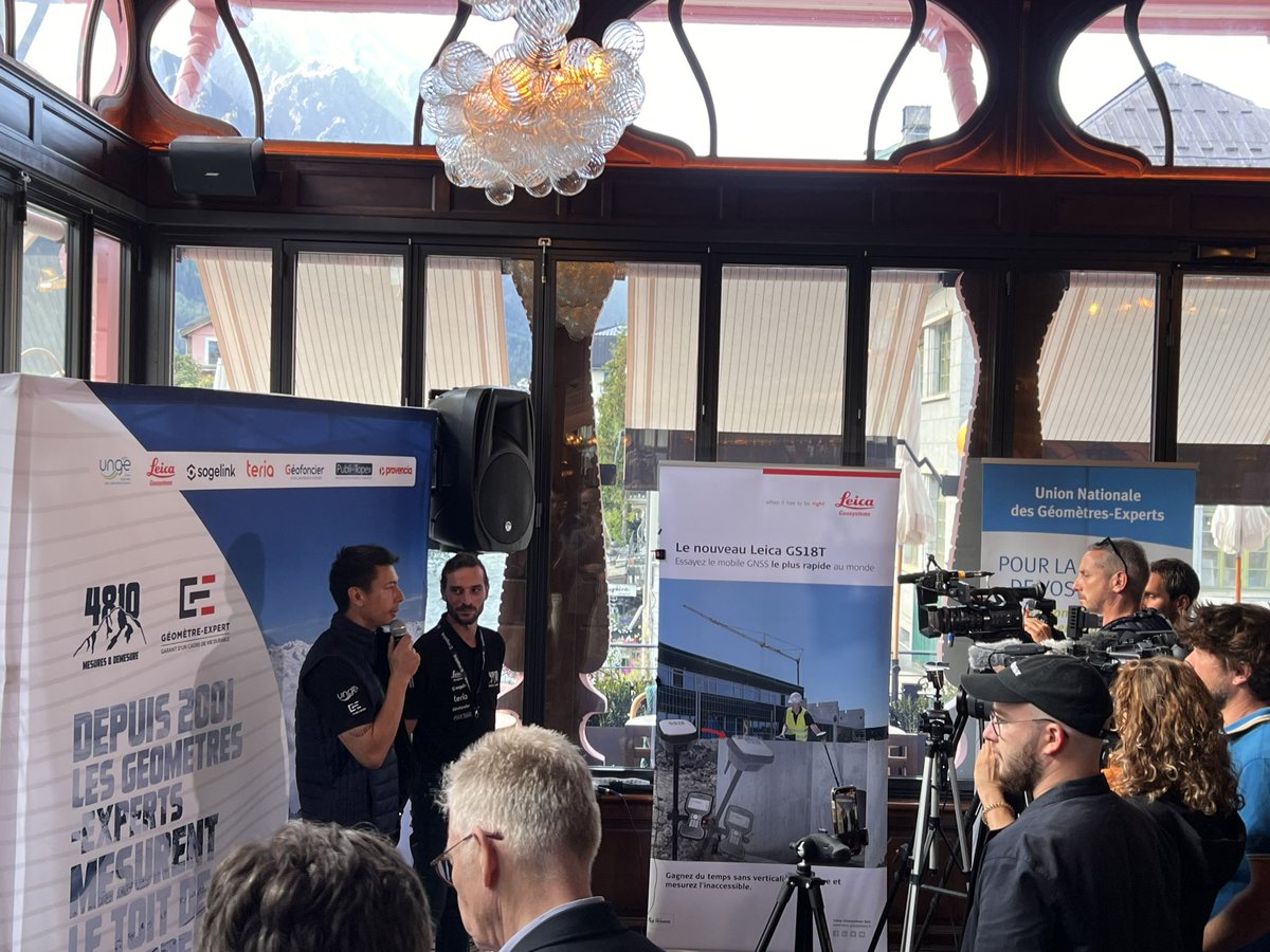 « On est très fiers de participer à l’aventure 4810. Il est intéressant de mettre en perspective l’altitude avec d’autres données comme modélisation de la calotte glaciaire »

Merci Robin Burrus pour <a href="/Sogelink/">Sogelink</a> 👍

#mesuredumontblanc #Aventure4810 #MontBlanc #GeometreExpert