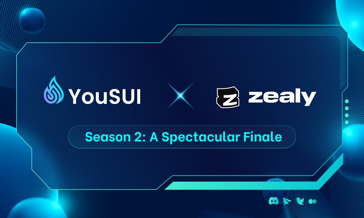 🌈YouSUI Zealy Event Season 2: Wrapping Up with a Bang! 

We are now in the process of verifying participants to ensure a smooth and secure $XUI distribution.

Once the verification process is completed, token distribution will commence.

Stay tuned for the exact dates and