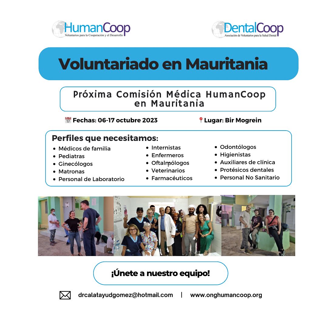 safh_info's tweet photo. Os informamos que la ONG #HumanCoop busca #farmacéuticos para su Proyecto de Salud Comunitaria en el Centro de Salud de Bir Mogrein #Mauritania, que quieran ir como voluntarios a dicha zona para colaborar. Organiza un programa de media estancia, entre finales octubre y diciembre. https://t.co/Q3O5OB9t0f