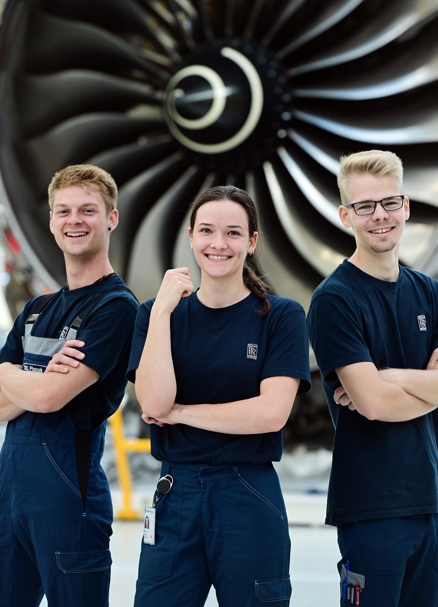 Endspurt für unseren Tag der #Ausbildung in Dahlewitz. Wer am 14. Oktober dabei sein möchte, sollte sich noch schnell registrieren. Unsere Azubis und Ausbilder stehen bereit, um Eure Fragen persönlich zu beantworten. Wir freuen uns auf Euch!

rolls-royce.com/country-sites/…