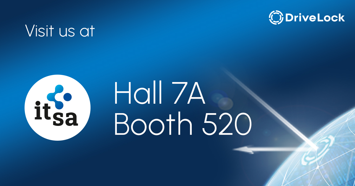 Our partner <a href="/DriveLock/">DriveLock</a> will be at #itsaexpo again this year from October 10 - 12, 2023! Visit them in Hall 7A Booth 520 to learn all about #cybersecurity and data protection as well as DriveLock 365 Access Control powered by Torsion.
#datasecurity #dataaccess #itsecurity