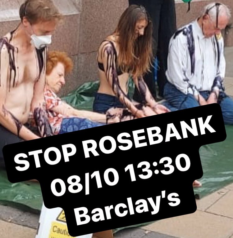 #Rosebank’s approval is devastating. The LAST thing we need is even more commitment to fossil fuels. They’re called fossil fuels for a reason 😵‍💫 
Join us on Sunday at 13:30 outside Barclays for our #oilspill action. <a href="/StopCambo/">#StopRosebank</a> <a href="/ExtinctionR/">Extinction Rebellion Global</a> #york