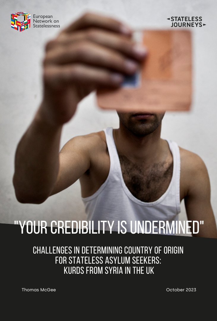 New #StatelessJourneys research published today reveals that #stateless asylum seekers in the UK can experience unique hurdles that pose challenges both for applicants &amp; those considering their asylum claims. 

Read the report by our member <a href="/ThMcGee/">Thomas McGee </a> at statelessness.eu/updates/public…