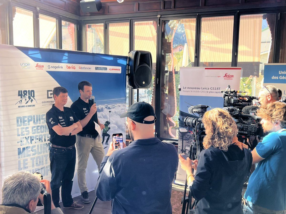 Thomas Couvert et Denis Borrel présentent l’organisation de la mesure 2023. 

Avec une invité de marque : <a href="/martinfkde/">Martin Fourcade</a> 👍

#mesuredumontblanc #Aventure4810 #MontBlanc #GeometreExpert