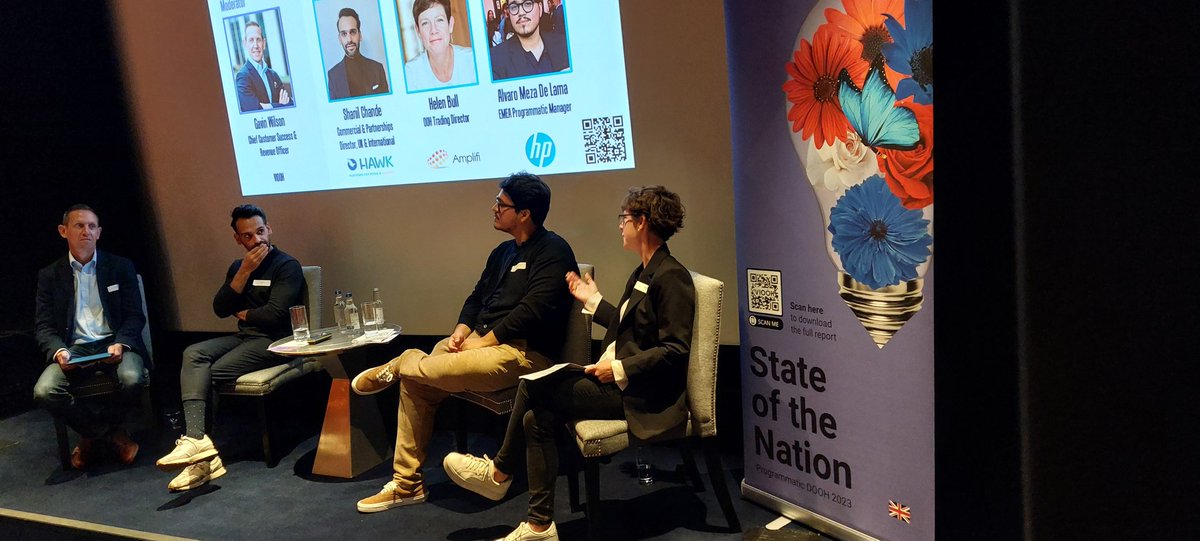 Helen Bull <a href="/dentsuUK/">dentsu uk&ire</a> programmatic has an opportunity to shift budget for DOOH through standardisation in measurement. #SOTN2023 @VIOOH