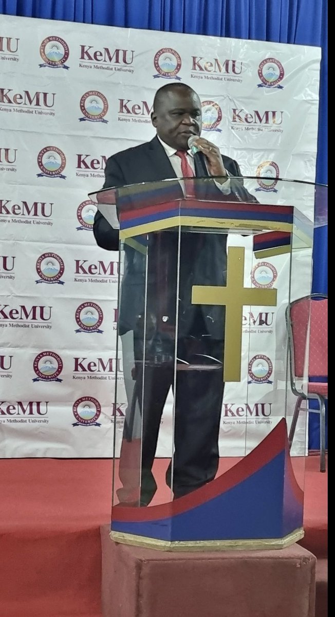 MativoMJohn's tweet image. Appreciate Kenya Methodist University @kemukenya for giving me a chance to speak during their Pre-Graduation-23 Forum &amp;amp; Prayer, earlier this morning at their Auditorium, KeMU towers. 
Encouraged then to always add good virtue to their vision.
#Caring #Careering #Connecting