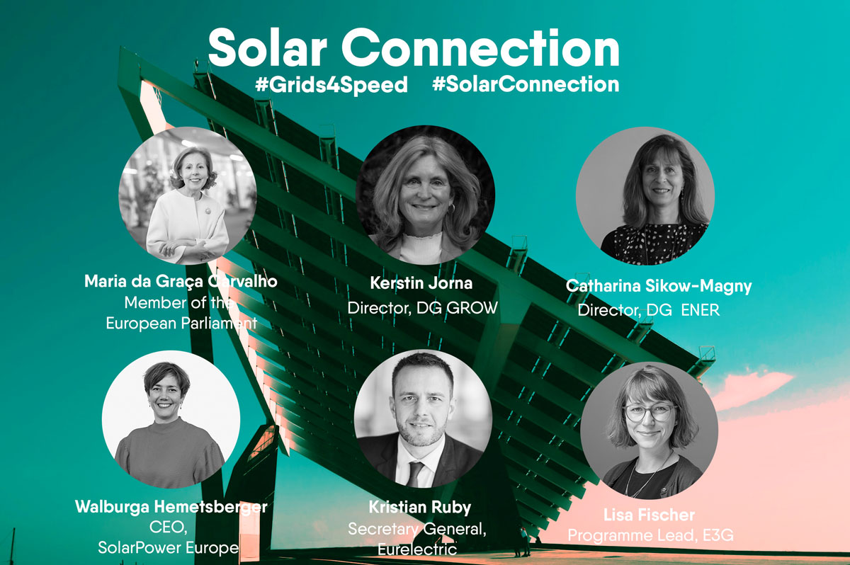 Eurelectric's tweet image. Last chance to register to #SolarConnection! 

How to ensure #Grids4Speed for the rollout of solar? ☀️ Join us &amp;amp; @SolarPowerEU at the @Europarl_EN to find out!

📆11 October, 14:00-16:00
Secure your spot here: events.eurelectric.org/evt/?id=4890