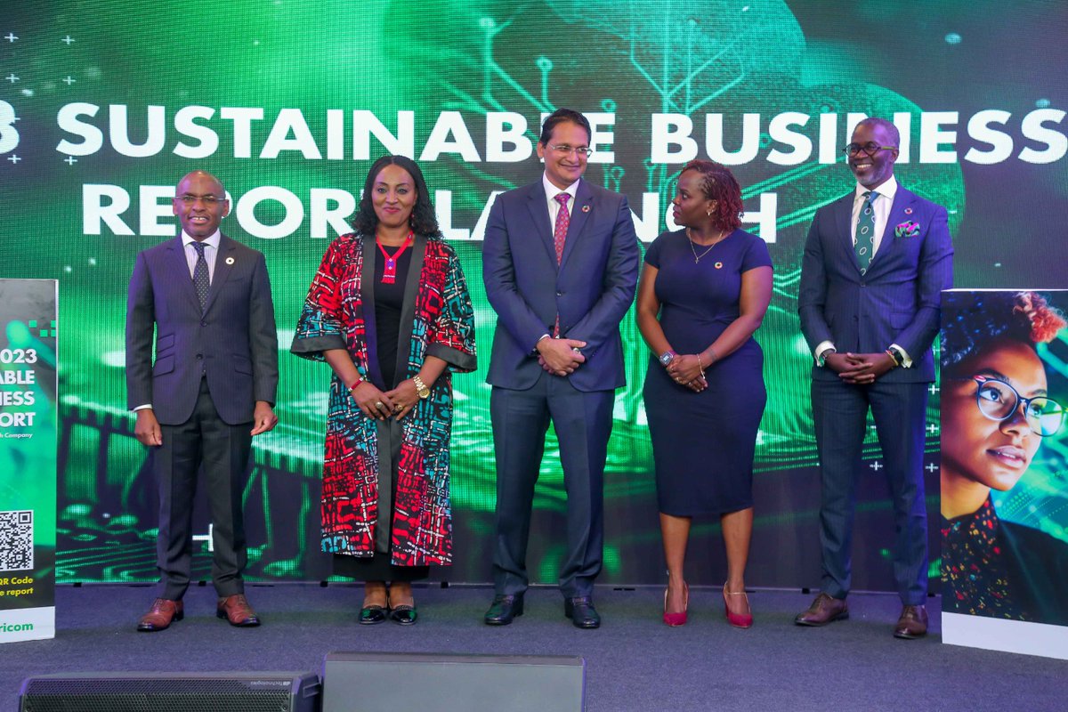 SafaricomPLC's tweet photo. Earlier today, we presented our 12th Sustainability report, showcasing our commitment to create  opportunities to transform lives and contribute to sustainable livelihoods across Kenya. The report highlights the growth in economic impact created through Safaricom’s capital and operational expenditures during the period under review, titled 'Pathway to a Purpose-Led Technology Company.’

We are currently in the process of establishing ESG structures and policies within our Ethiopia business. In the next report, we will showcase Safaricom Group’s sustainability efforts and milestones.

Since 2012, we have diligently documented our sustainability journey as part of our commitment to accountability. We share our successes, challenges, and constraints in a public, transparent, and open manner. 
To ensure the credibility of our sustainability report, we engage reputable third-party auditors to independently verify the data, providing an unbiased assessment of our business performance. 

Click here to read more:  https://t.co/jRxdCuorAG