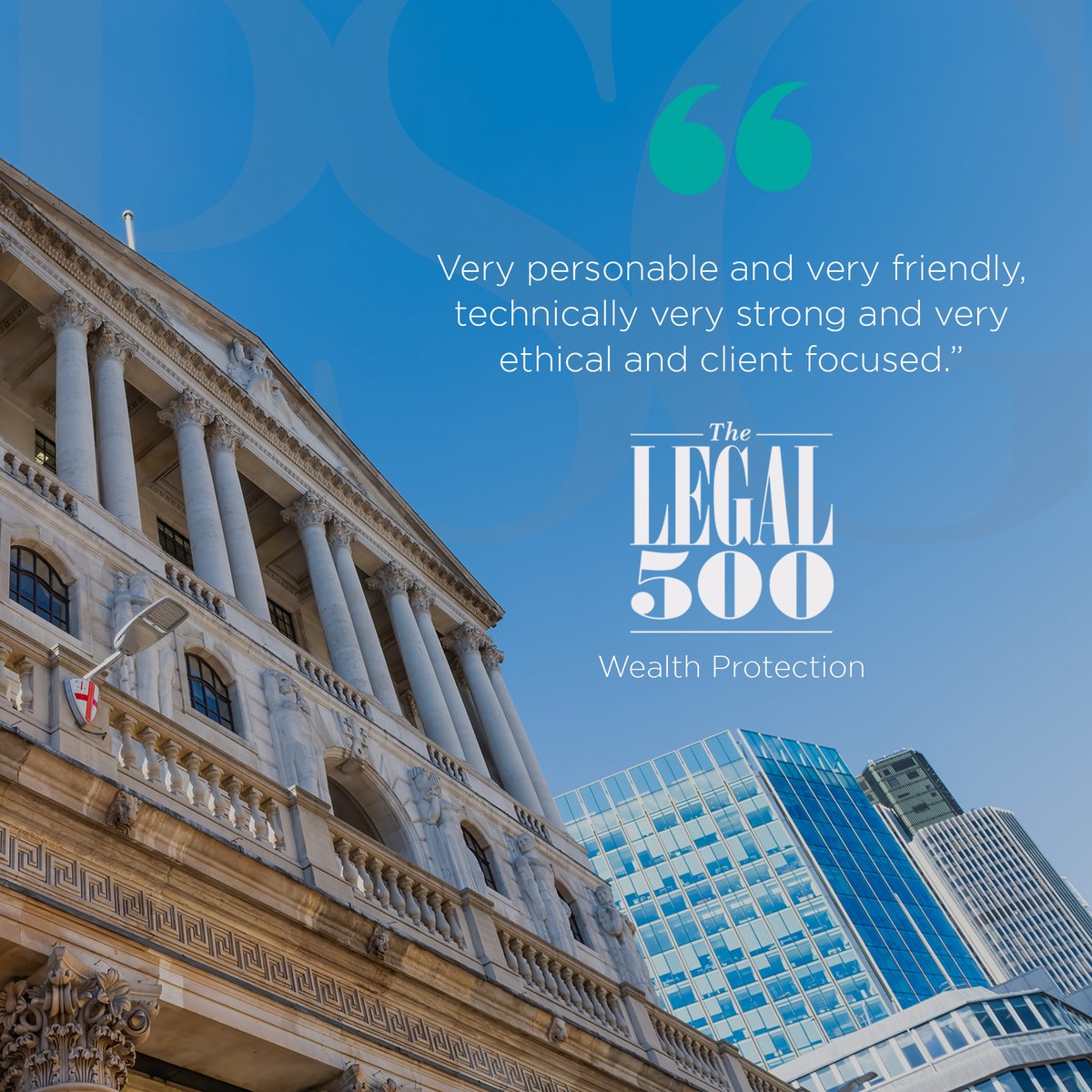 Today, we are thrilled to be celebrating the recognition of our #ClinicalNegligence, #SeriousInjury &amp; #WealthProtection teams as they are ranked in the #Legal500 Guide 2024.

A huge congratulations to our team and to all those who were ranked in this year's guide.

#L500UK2024