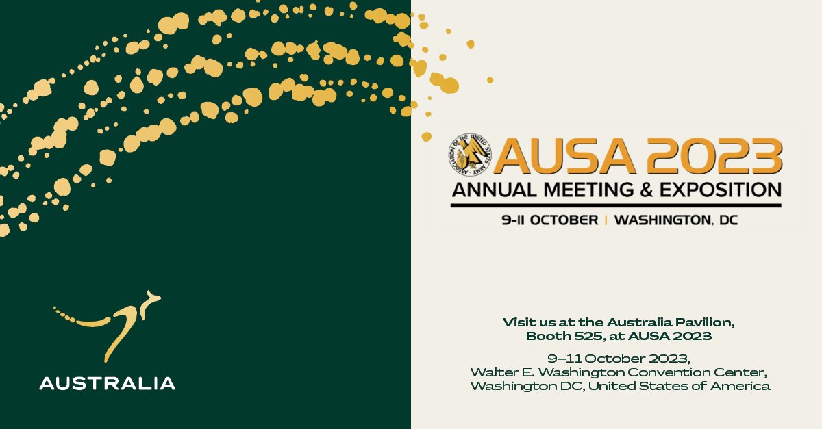 #AUSA2023 begins on Monday.

We'll be in attendance at the Team Defence Australia Pavilion, demoing quantum-resistant high-speed network encryption - don't forget to drop by and say hello!

See what else is happening throughout the week: meetings.ausa.org/annual/2023/