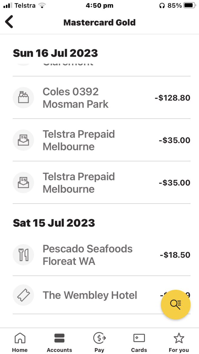 TheWorldVotes2's tweet photo. Sneaky fux didn’t think I’d pick it up! Asked me why I didn’t pick it up earlier! Who the fuck are they to question how often I check my statements #telstra https://t.co/ALYLHjD5wu