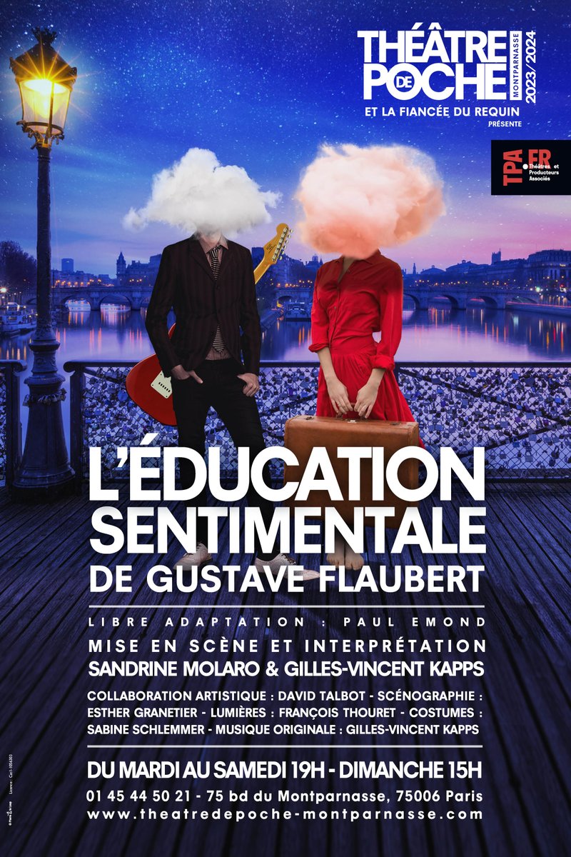 SteLitteraireLP's tweet image. Le mercredi 18 octobre nous vous proposons une nouvelle soirée théâtrale avec la pièce "L'éducation sentimentale", au Théâtre de Poche, après quoi nous nous retrouverons autour d'un dîner.

Toutes les informations :
societelitteraire.fr/actualite/

#theatre #sortie #sortiraparis