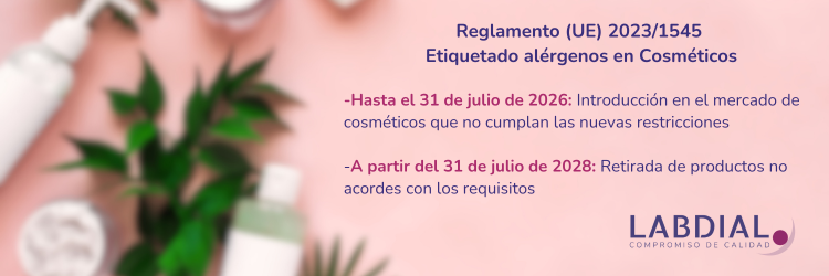Labdial2008's tweet image. #Legislación: Nuevo Reglamento sobre etiquetado de #alérgenos en #cosméticos❗A la lista de los 27 existentes se suman otros 56 de declaración obligatoria siempre que se superen los límites. 

Fechas de plazos para su adaptación ➡ 

#cosmetics #allergens