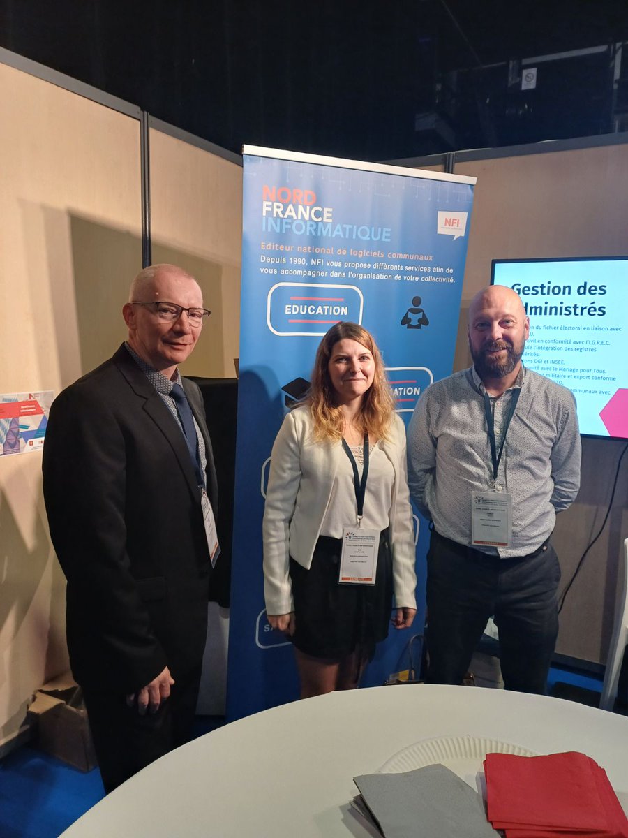NFInformatique's tweet image. Aujourd'hui, nous sommes présent au salon des maires du 62 à Longuenesse.

N'hésitez pas à nous rejoindre sur notre stand afin de discuter avec nous et pourquoi pas avoir une ou deux petites surprises !

#salondesmaires #collectivitéslocales #mairie #salondesmaires62