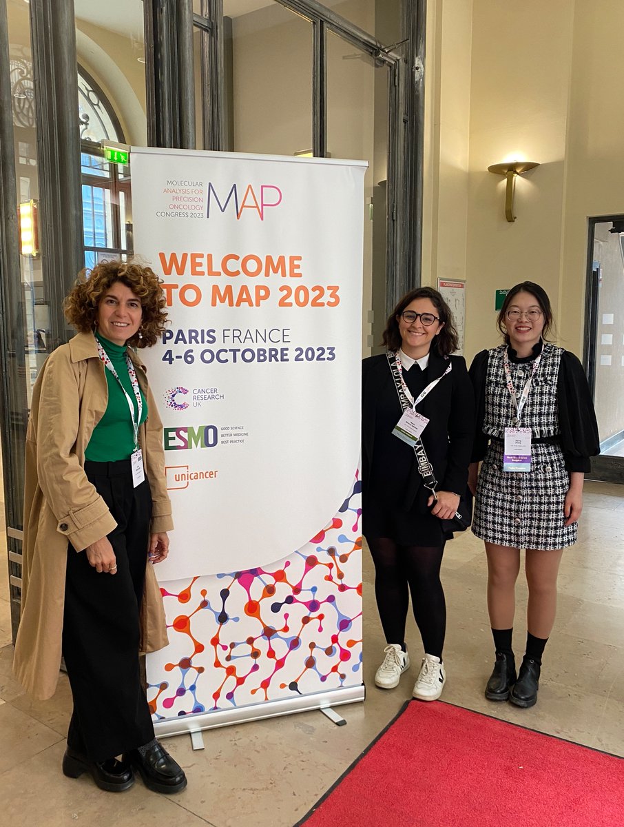 Exciting to be in MAP ESMO in Paris! Our student Ziying Zhang will be presenting our work in Pancreatic Cancer. <a href="/SKordasti/">Shahram Kordasti</a> @MiekeVHR <a href="/KCLcancer_pharm/">School of Cancer & Pharmaceutical Sciences</a> <a href="/CRUKresearch/">Science and Innovation at Cancer Research UK</a> @esmo